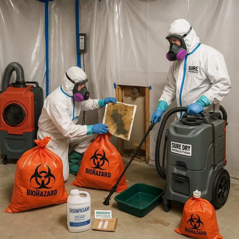 Contaminated Water Handling Protocols process in Farmland, IN